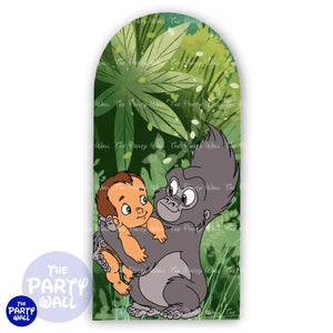 Tarzán - Funda para mampara de punta redonda o rectangular Mampara de punta redonda