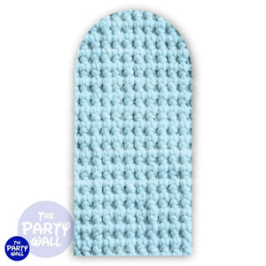 Tejido - Funda para mampara de punta redonda o rectangular Mampara de punta redonda