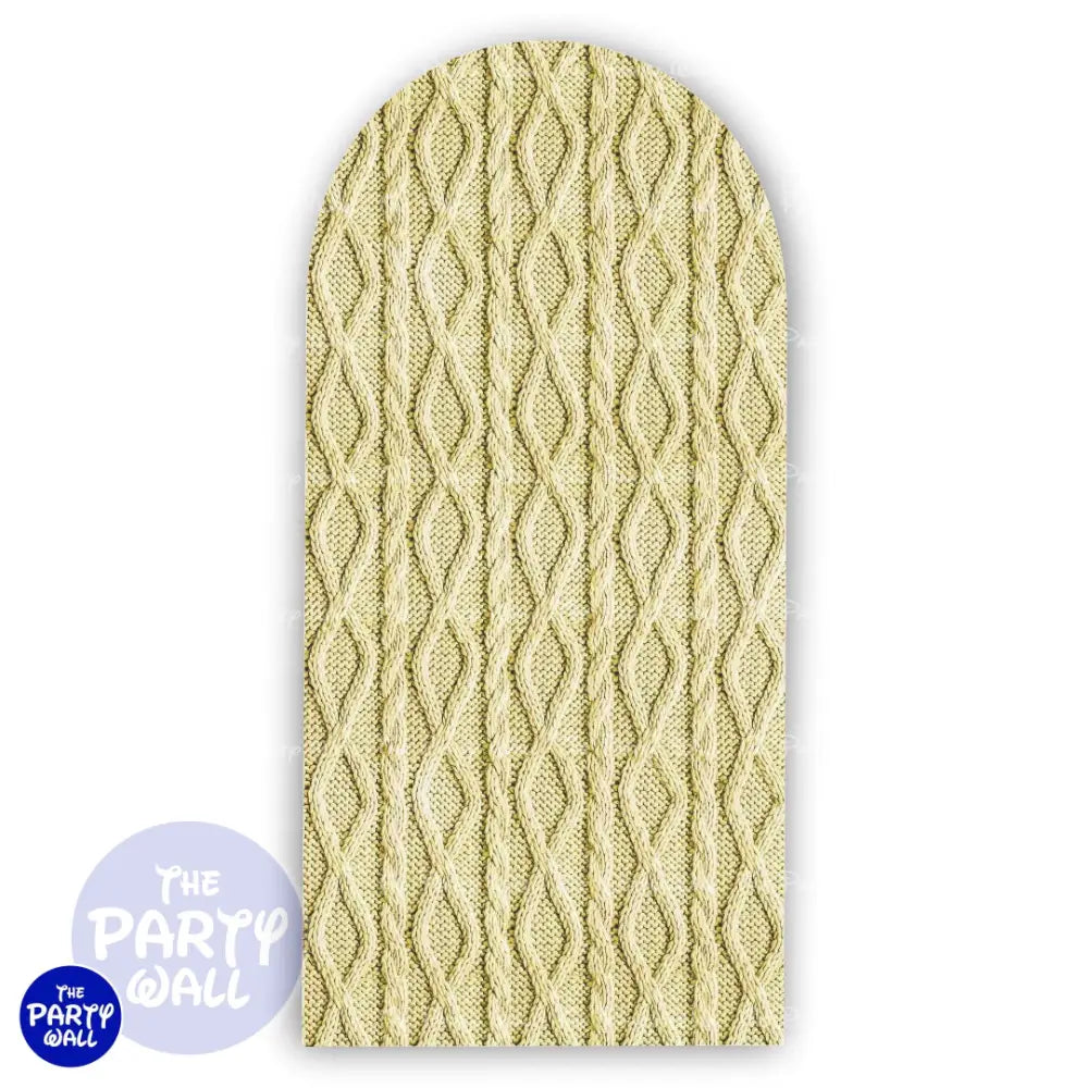 Tejido - Funda para mampara de punta redonda o rectangular Mampara de punta redonda