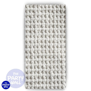 Tejido - Funda para mampara de punta redonda o rectangular Mampara de punta redonda