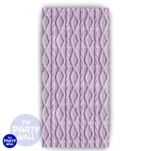 Tejido - Funda para mampara de punta redonda o rectangular Mampara de punta redonda