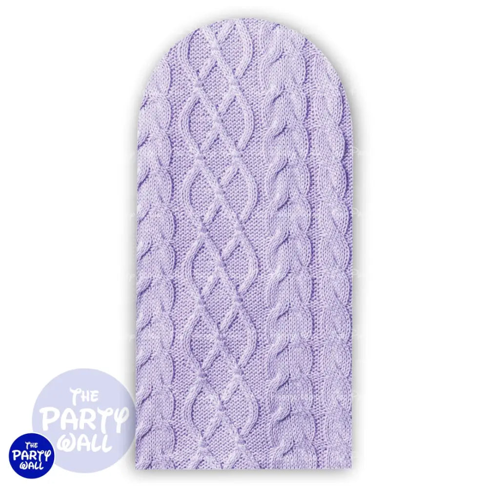 Tejido - Funda para mampara de punta redonda o rectangular Mampara de punta redonda