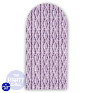 Tejido - Funda para mampara de punta redonda o rectangular Mampara de punta redonda