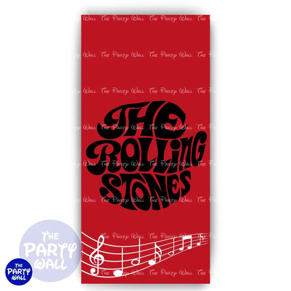 The Rolling Stones - Funda para mampara de punta redonda o rectangular Mampara de punta redonda