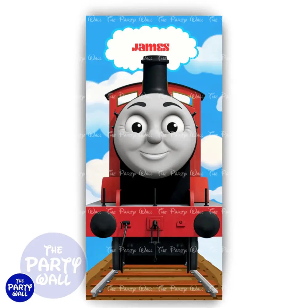 Thomas y sus Amigos - Funda para mampara de punta redonda o rectangular Mampara de punta redonda