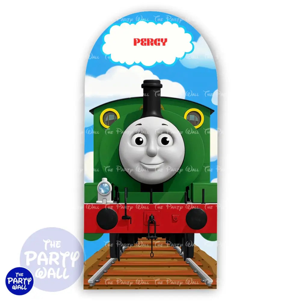 Thomas y sus Amigos - Funda para mampara de punta redonda o rectangular Mampara de punta redonda