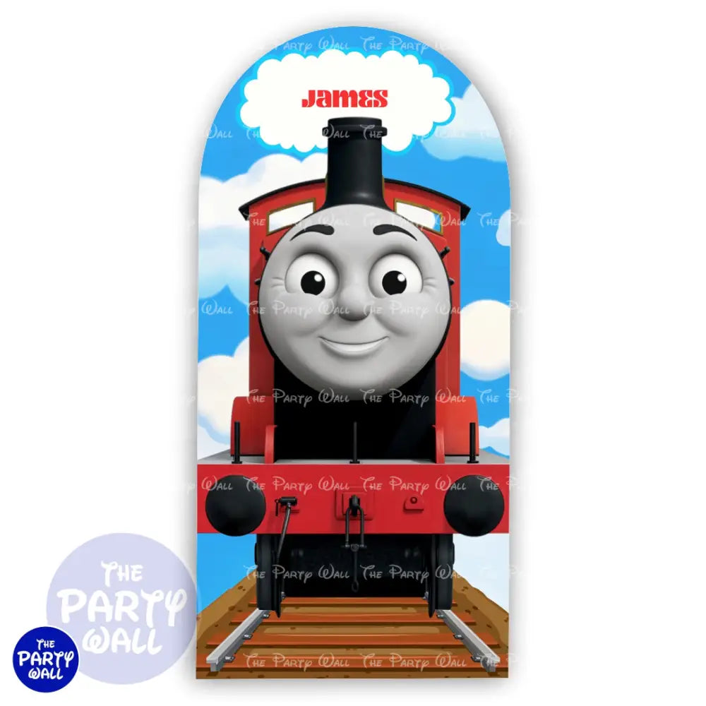 Thomas y sus Amigos - Funda para mampara de punta redonda o rectangular Mampara de punta redonda