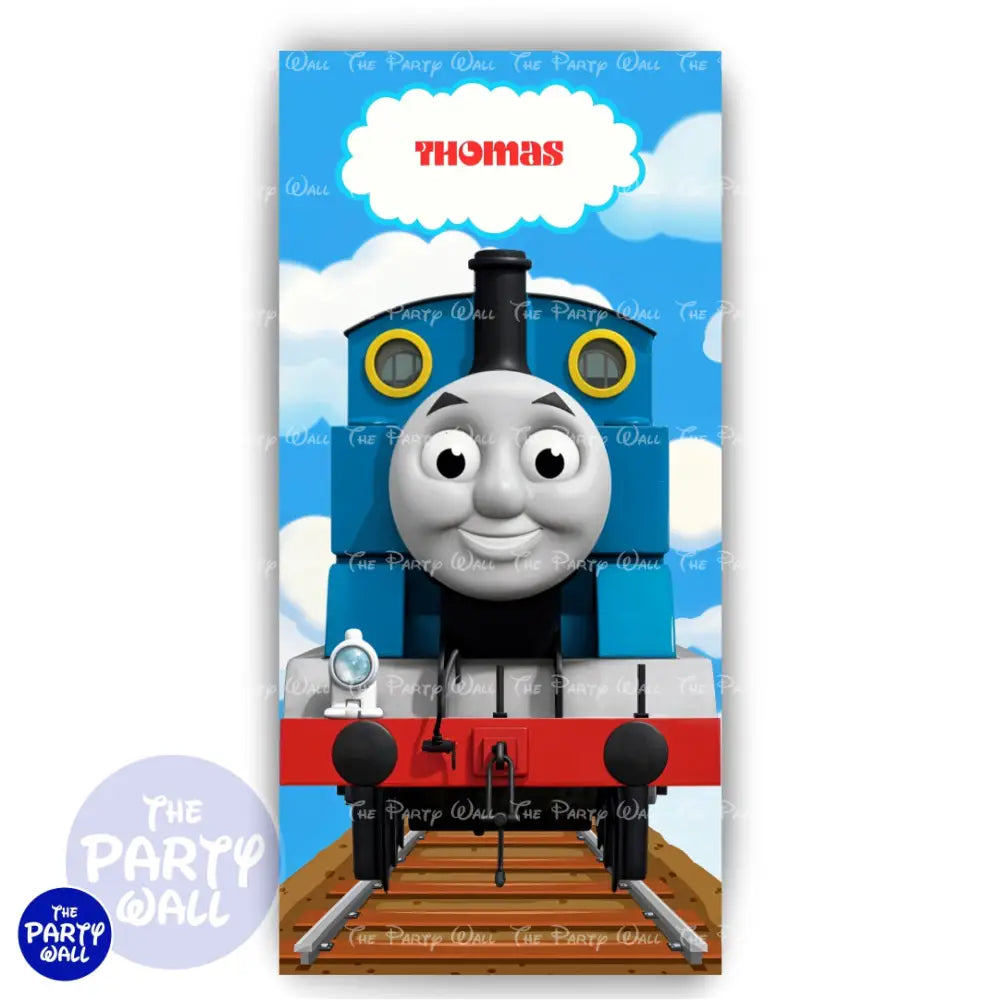 Thomas y sus Amigos - Funda para mampara de punta redonda o rectangular Mampara de punta redonda