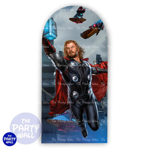 Thor - Funda para mampara de punta redonda o rectangular Mampara de punta redonda