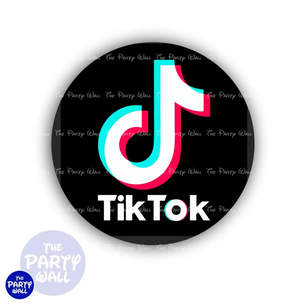 Tiktok - Funda para mampara circular Circular