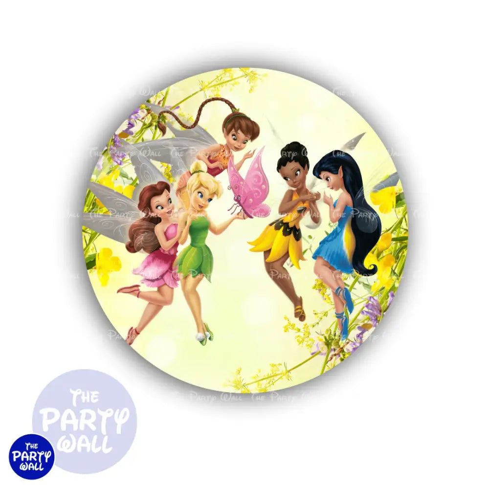 Tinkerbell - Funda para mampara circular Circular