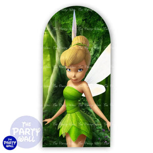 Tinkerbell - Funda para mampara de punta redonda o rectangular Mampara de punta redonda