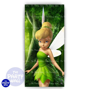 Tinkerbell - Funda para mampara de punta redonda o rectangular Mampara de punta redonda