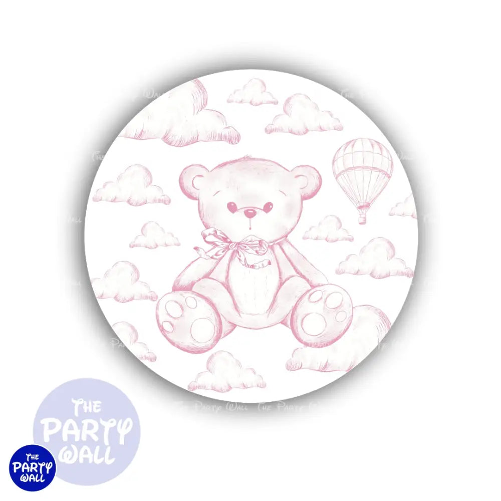 Toile de Jouy - Funda para mampara circular Circular