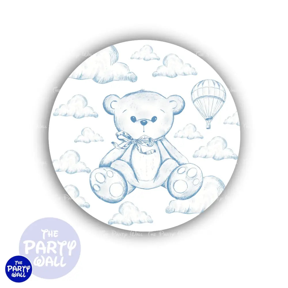 Toile de Jouy - Funda para mampara circular Circular