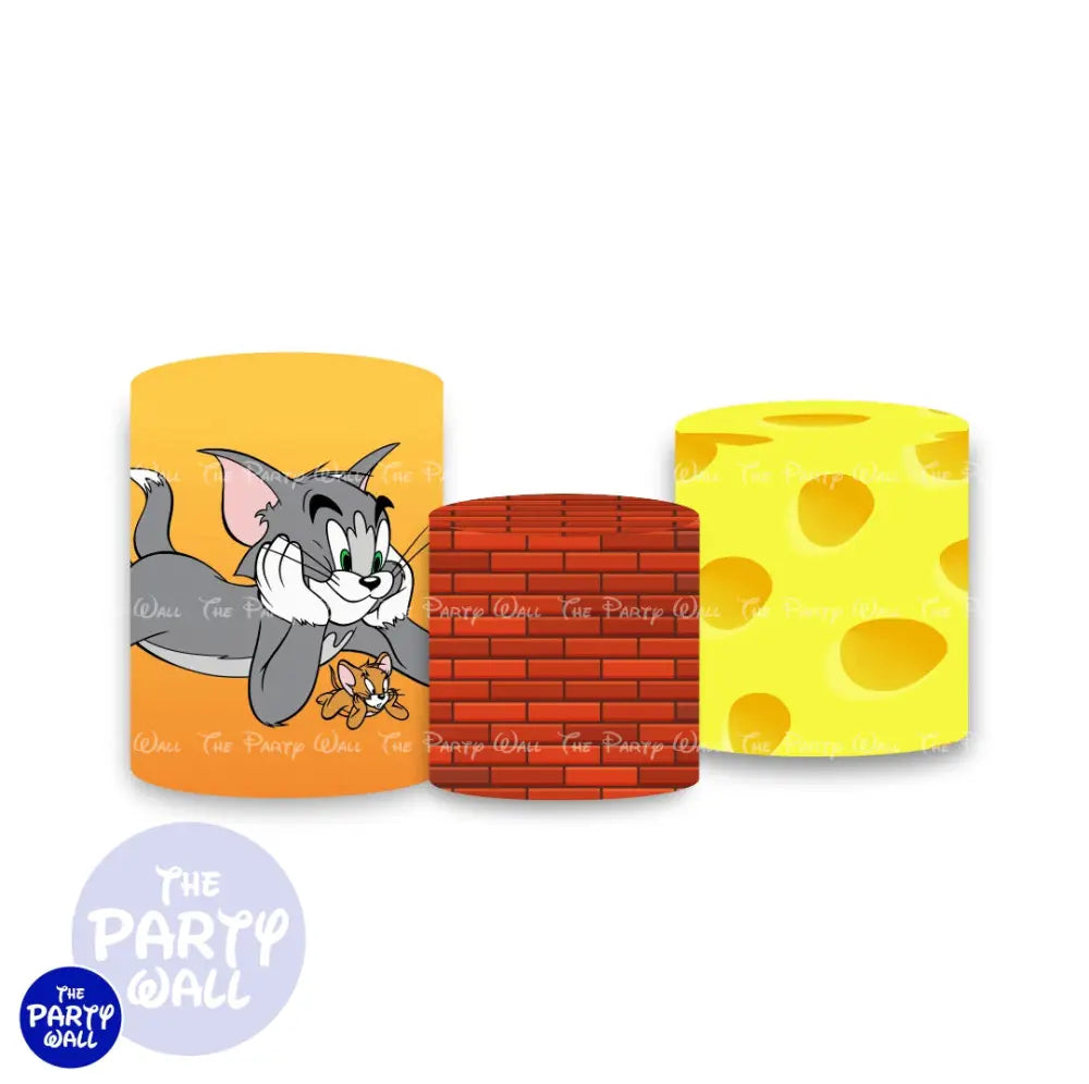 Tom y Jerry - Fundas para cilindros Cilindros