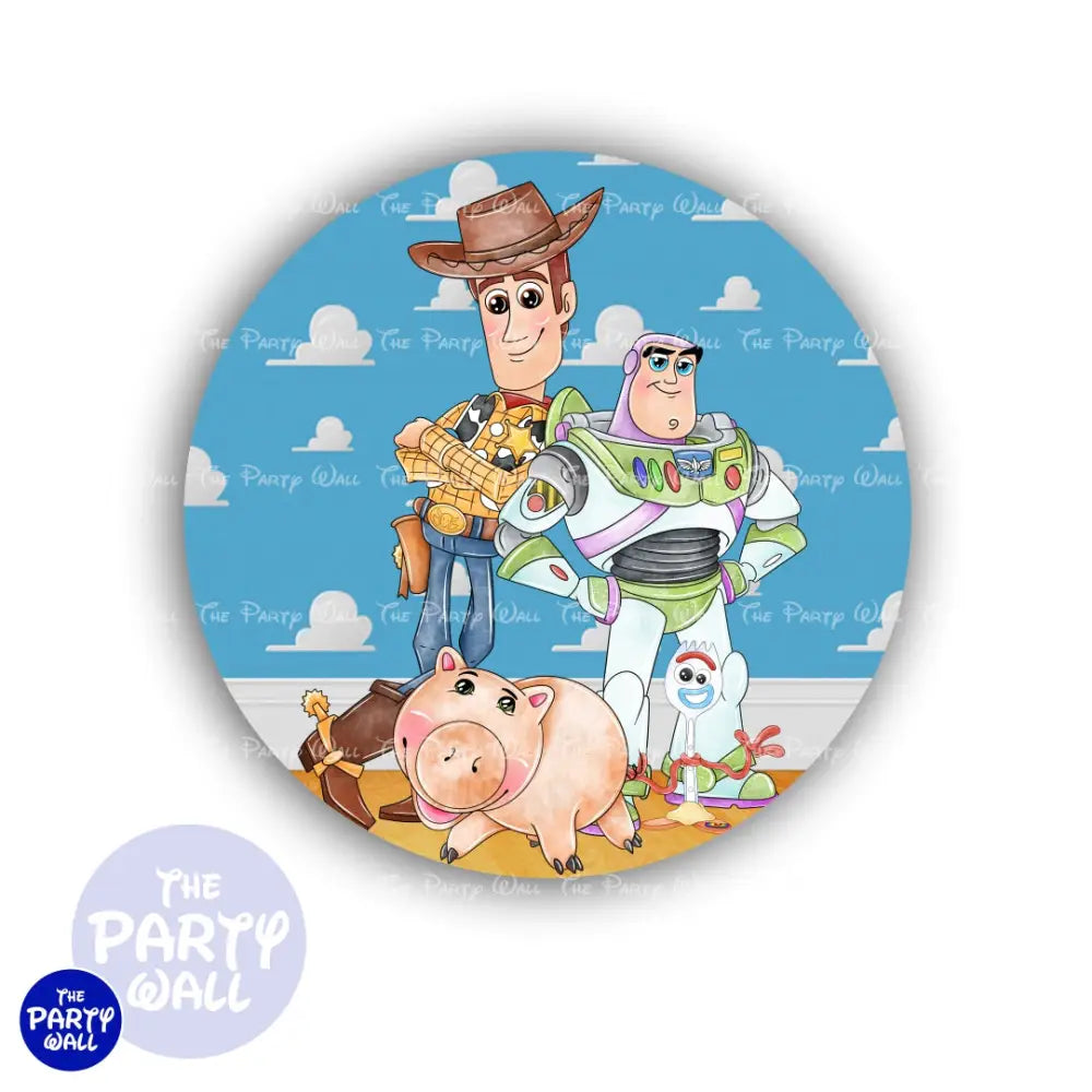 Toy Story - Funda para mampara circular Circular