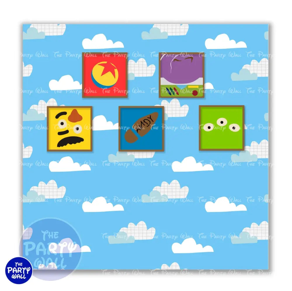 Toy Story - Funda para mampara cuadrada o rectangular Cuadrado o Rectangular