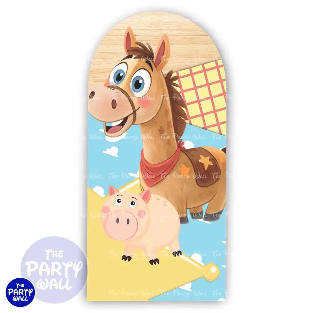 Toy Story Funda para mampara de punta redonda o rectangular Mampara de punta redonda