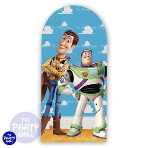 Toy Story - Funda para mampara de punta redonda o rectangular Mampara de punta redonda