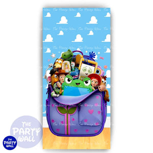 Toy Story - Funda para mampara de punta redonda o rectangular - Mampara de punta redonda