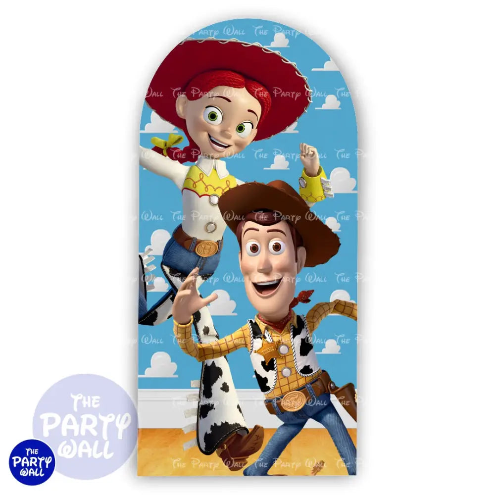 Toy Story - Funda para mampara de punta redonda o rectangular Mampara de punta redonda