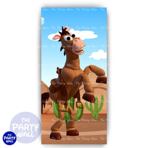 Toy Story - Funda para mampara de punta redonda o rectangular Mampara de punta redonda