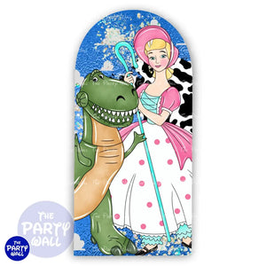 Toy Story - Funda para mampara de punta redonda o rectangular Mampara de punta redonda