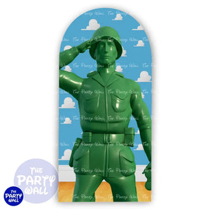 Toy Story - Funda para mampara de punta redonda o rectangular Mampara de punta redonda