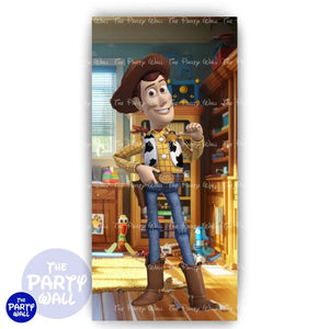 Toy Story - Funda para mampara de punta redonda o rectangular Mampara de punta redonda