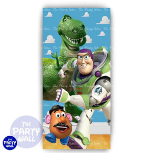 Toy Story - Funda para mampara de punta redonda o rectangular Mampara de punta redonda