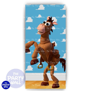 Toy Story - Funda para mampara de punta redonda o rectangular Mampara de punta redonda