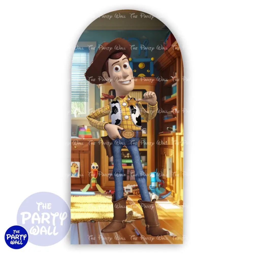 Toy Story - Funda para mampara de punta redonda o rectangular Mampara de punta redonda