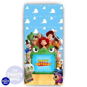 Toy Story - Funda para mampara de punta redonda o rectangular - Mampara de punta redonda