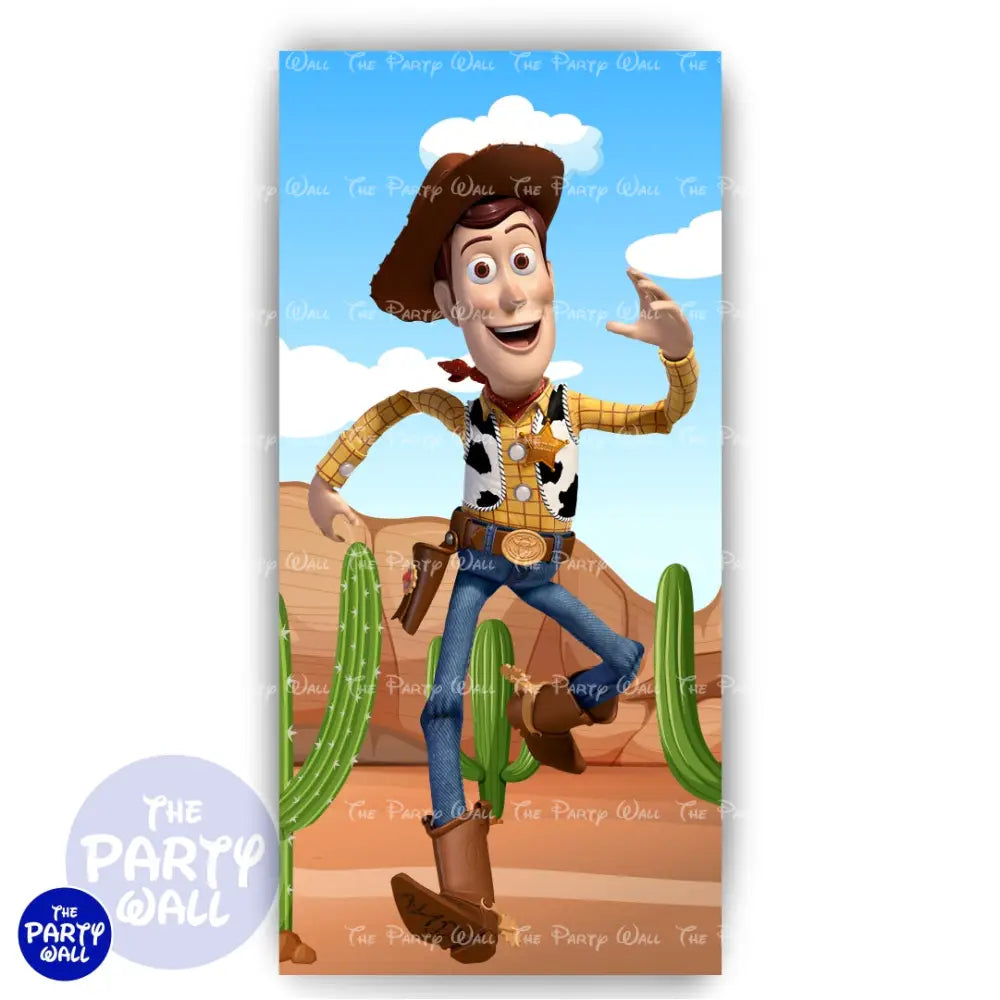Toy Story - Funda para mampara de punta redonda o rectangular Mampara de punta redonda
