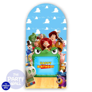 Toy Story - Funda para mampara de punta redonda o rectangular - Mampara de punta redonda