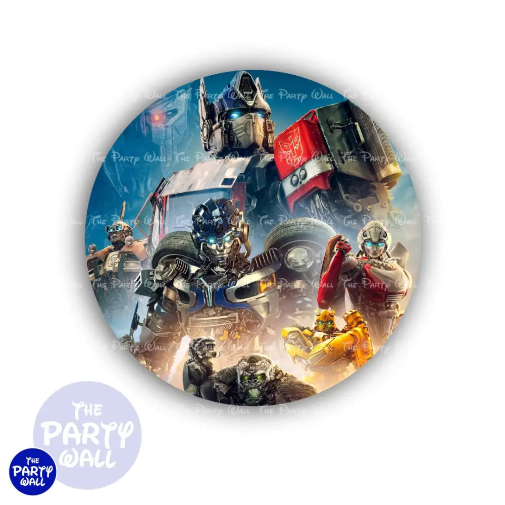 Transformers - Funda para mampara circular Circular