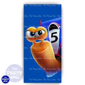 Turbo - Funda para mampara de punta redonda o rectangular Mampara de punta redonda