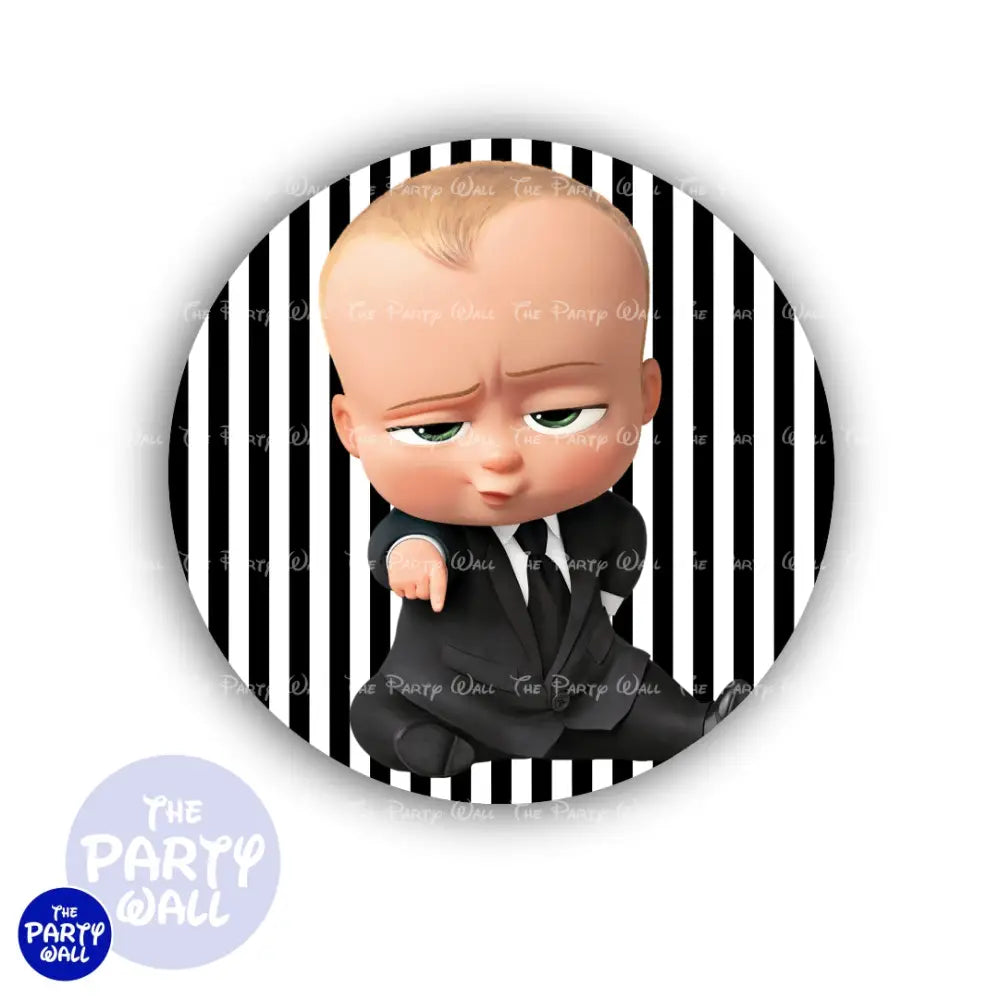 Un Jefe en Pañales/Baby Boss - Funda para mampara circular Circular