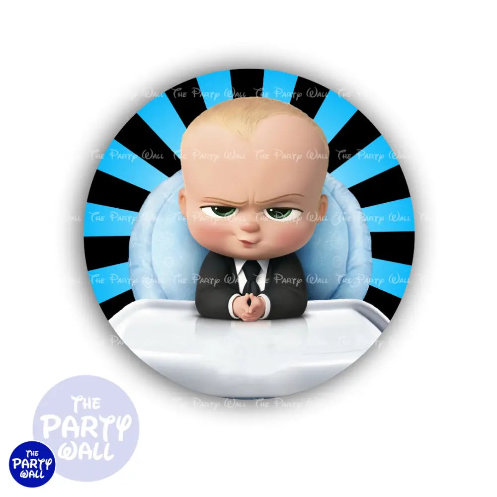 Un Jefe en Pañales/Baby Boss - Funda para mampara circular Circular