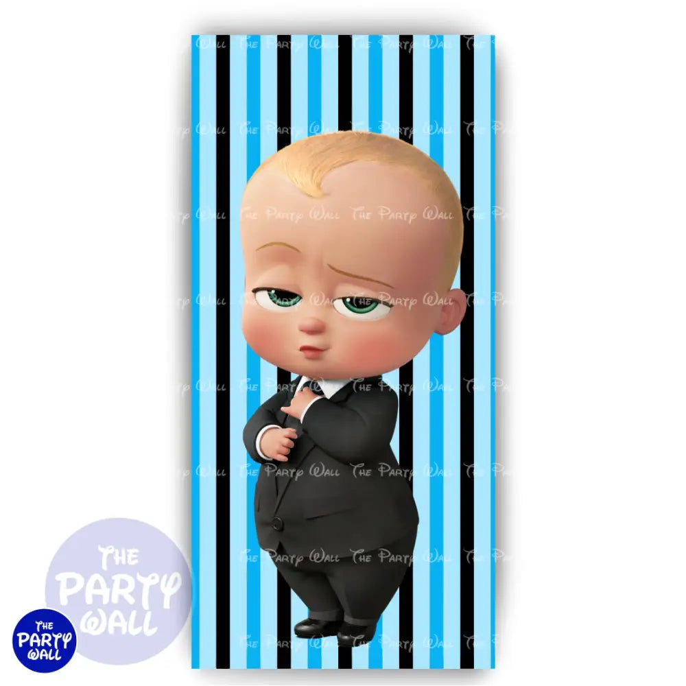 Un Jefe en Pañales/Baby Boss - Funda para mampara de punta redonda o rectangular Mampara de punta redonda
