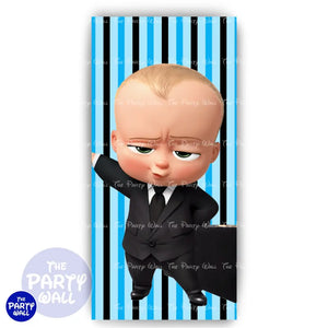 Un Jefe en Pañales/Baby Boss - Funda para mampara de punta redonda o rectangular Mampara de punta redonda