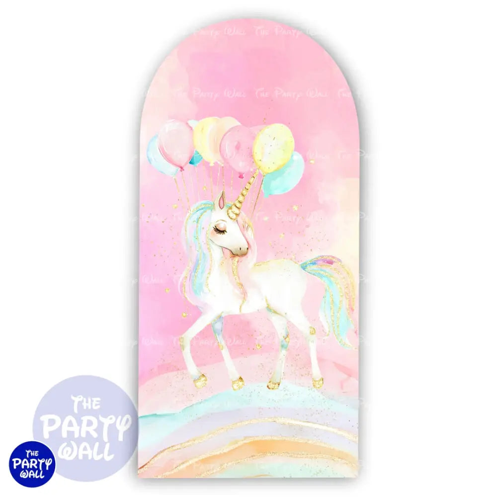 Unicornio - Funda para mampara de punta redonda o rectangular Mampara de punta redonda