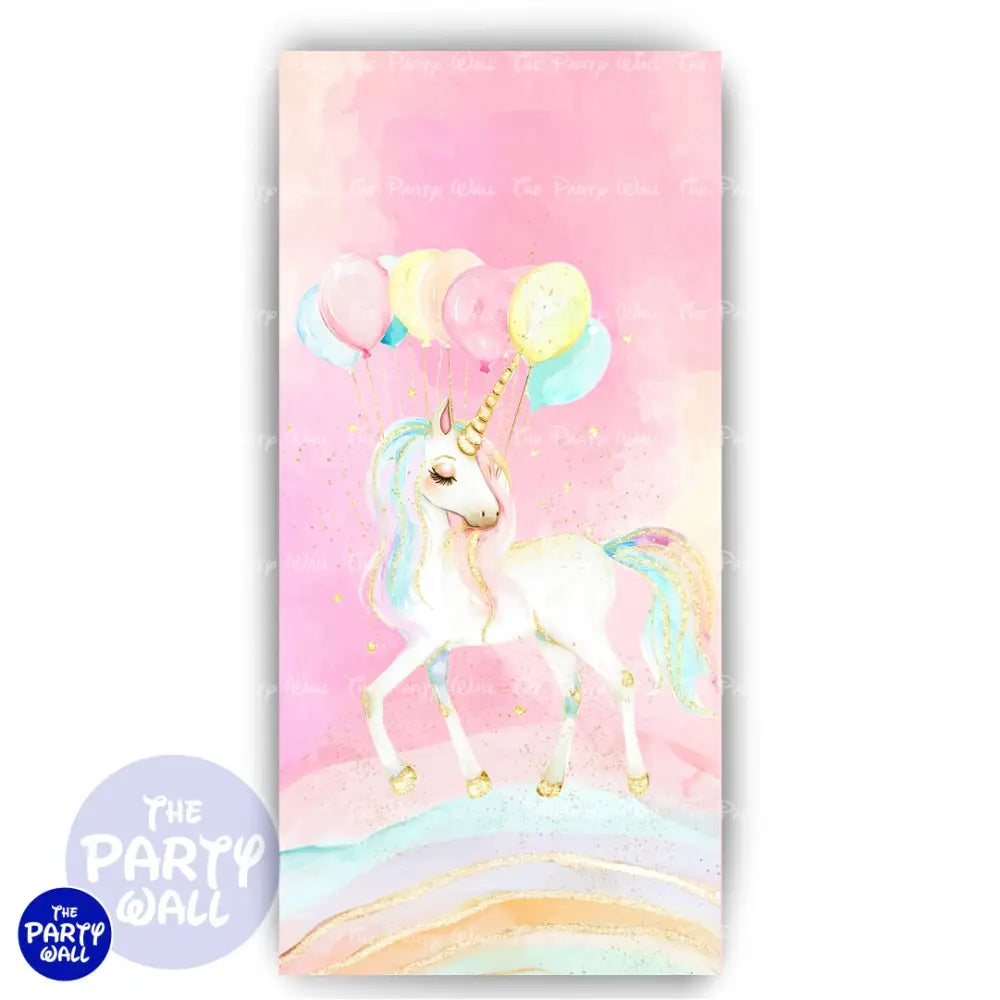 Unicornio - Funda para mampara de punta redonda o rectangular Mampara de punta redonda