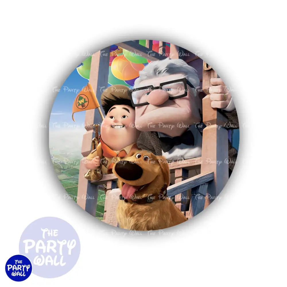 UP Una Aventura de Altura - Funda para mampara circular Circular