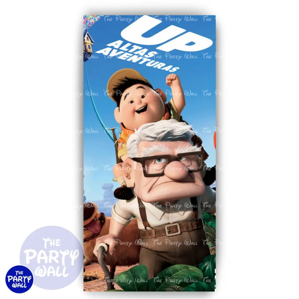 UP Una Aventura de Altura - Funda para mampara de punta redonda o rectangular Mampara de punta redonda