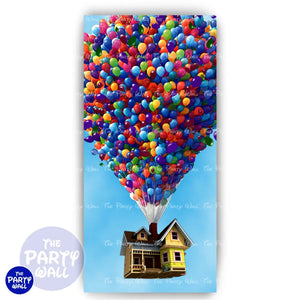 UP Una Aventura de Altura - Funda para mampara de punta redonda o rectangular Mampara de punta redonda