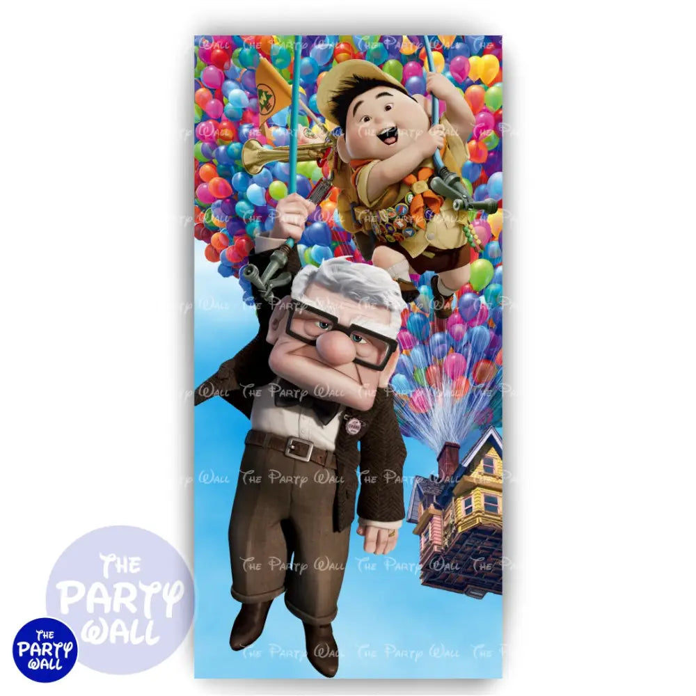 UP Una Aventura de Altura - Funda para mampara de punta redonda o rectangular Mampara de punta redonda