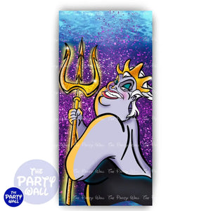 Ursula - Funda para mampara de punta redonda o rectangular Mampara de punta redonda