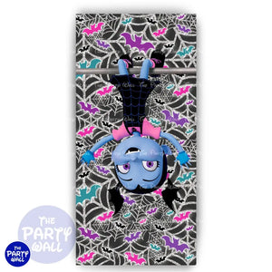 Vampirina - Funda para mampara de punta redonda o rectangular Mampara de punta redonda